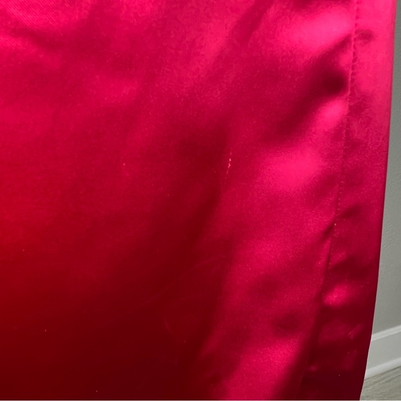 NWT House of Harlow 1960 Low Back Pink Satin Mini Dress 10 - Picture 8 of 11